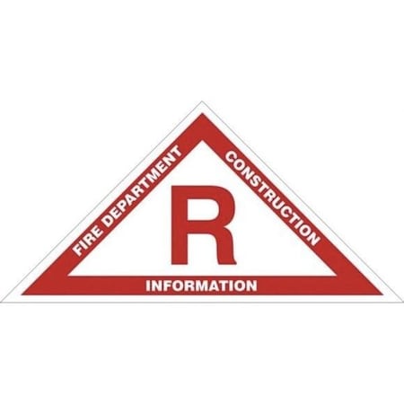 Accuform SAFETY SIGN EMERGENCY EVACUATION MFEX550VS MFEX550VS